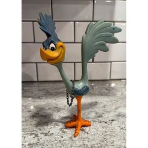 1968 Looney Tunes Road Runner Plastic Figure Toy Collectible rare L3